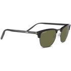 ALRAY, Shiny Black Acetate with Shiny Dark Gunmetal Metal-Mineral Polarized 555nm Cat 3 to 3, hi-res image number null